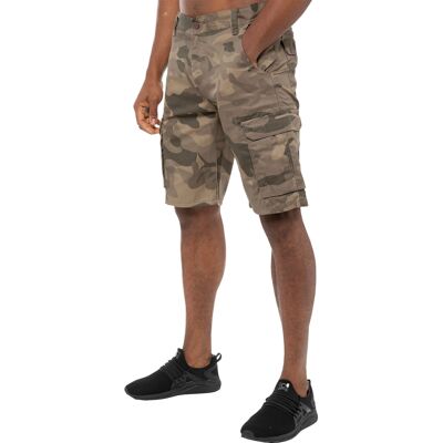 Kruze By Enzo Kruze Herren Tarnshorts Kruze Designer Herrenbekleidung Khaki 48 (Größe) Kruze By Enzo Kruze Herren Tarnshorts Kruze Designer Herrenbekleidung Khaki 48 (Größe)