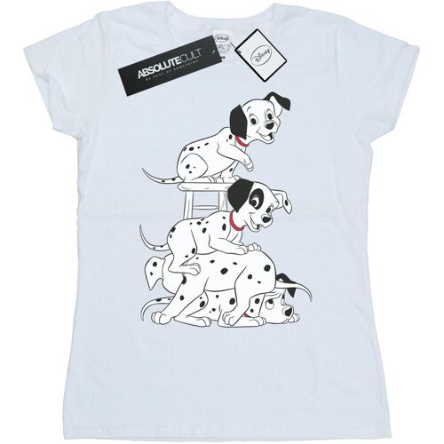 Disney - "101 Dalmatians Chair" T-Shirt für Damen (Weiß) Weiß S