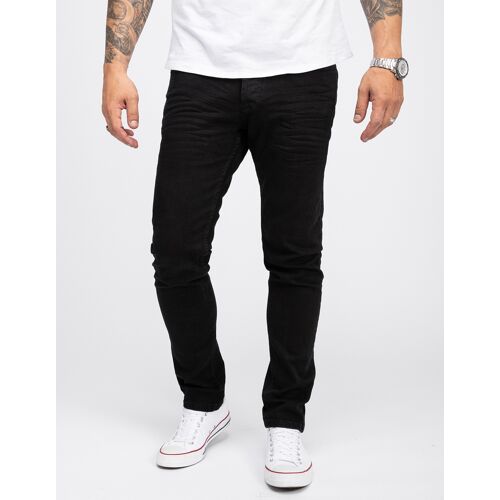 Rock Creek Jeans Schwarz Schwarz 31W/30L