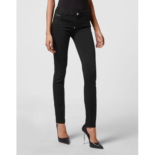 Philipp Plein Jeans Slim Fit Schwarz 27 (Größe)