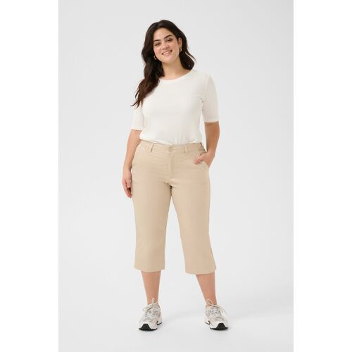 Kaffe Curve Pants Suiting Regular fit Feather Gray beige Beige EU 52 / UK 24