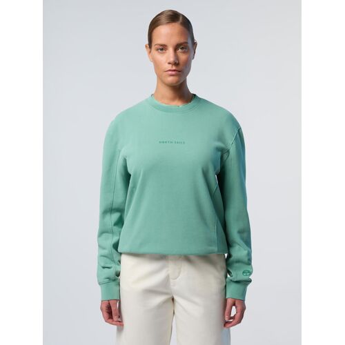 North Sails Sweatshirt North Sails Druck Grün Grau M