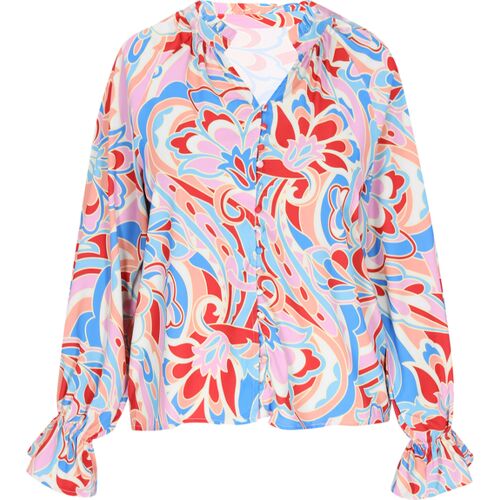 usha Bluse Frauen Mehrfarbig Blau Mehrfarben M