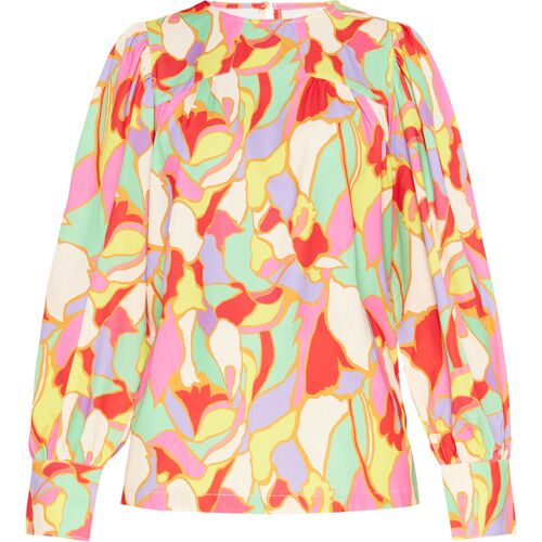 FELIPA Bluse Frauen mehrfarbig rot Mehrfarben L