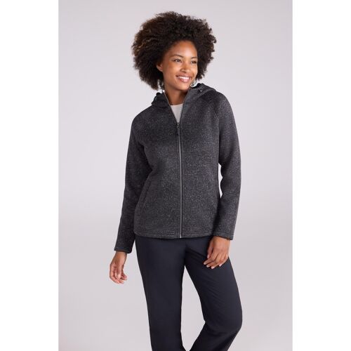Mountain Warehouse - "Nevis" Hoodie mit durchgehendem Reißverschluss für Damen (Dunkelgrau) Grau EU 48 / UK 20