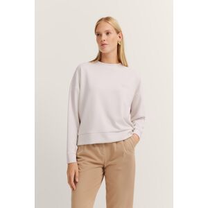 Bugatti Damen Sweatshirt mit Schriftzug Beige L Bugatti Damen Sweatshirt mit Schriftzug Beige L