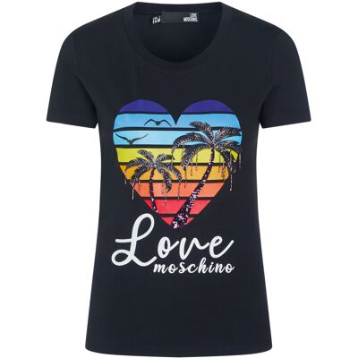Love Moschino Oberteil Schwarz EU 34 / IT 38 Love Moschino Oberteil Schwarz EU 34 / IT 38
