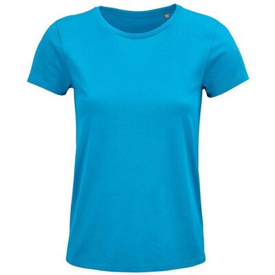 SOLS Womens/Ladies Crusader Bio-T-Shirt (Aqua Blau) Blau M SOLS Womens/Ladies Crusader Bio-T-Shirt (Aqua Blau) Blau M