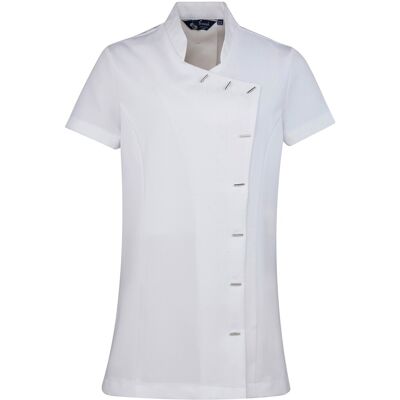 Premier - "Orchid" Tunika für Damen kurzärmlig (Weiß) Weiß EU 34 / UK 6 Premier - "Orchid" Tunika für Damen kurzärmlig (Weiß) Weiß EU 34 / UK 6