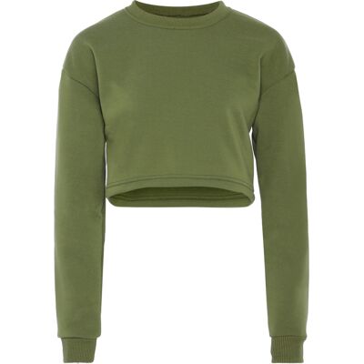Mymo Sweatshirt Militär Olive - Sweatshirt Mymo Sweatshirt Militär Olive - Sweatshirt
