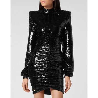Philipp Plein Abendkleid Schwarz XS Philipp Plein Abendkleid Schwarz XS
