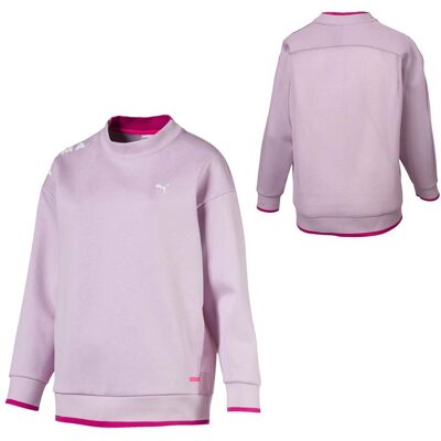 Puma Chase Damen Rosa Pullover Rosa EU 36 / UK 8 Puma Chase Damen Rosa Pullover Rosa EU 36 / UK 8