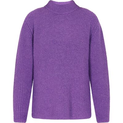 Mymo Pullover Damen violett Lila XS Mymo Pullover Damen violett Lila XS
