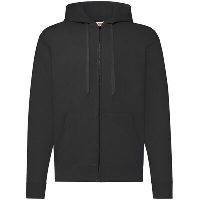 Fruit of the Loom Unisex Adult Classic Hoodie (Schwarz) Schwarz 4XL Fruit of the Loom Unisex Adult Classic Hoodie (Schwarz) Schwarz 4XL