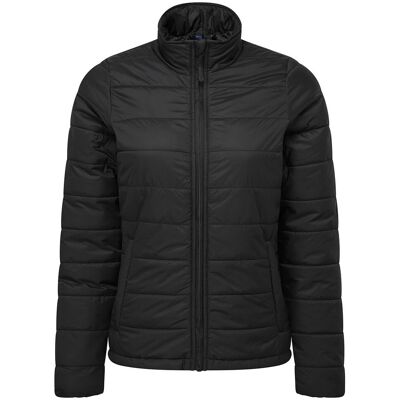 Premier Womens/Ladies Recyclight Leichte gepolsterte Jacke (Schwarz) Schwarz XL Premier Womens/Ladies Recyclight Leichte gepolsterte Jacke (Schwarz) Schwarz XL