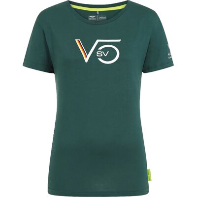Aston Martin F1 Seabastian Vettel Driver Womens Green T-Shirt Grün EU 38 / UK 10 Aston Martin F1 Seabastian Vettel Driver Womens Green T-Shirt Grün EU 38 / UK 10