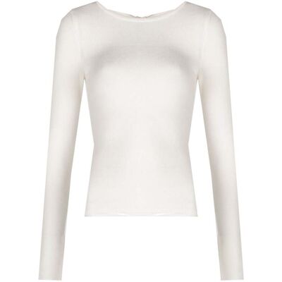 Guess Pullover Paula Damen cremig Cremefarben S Guess Pullover Paula Damen cremig Cremefarben S