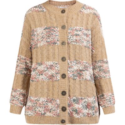 usha FESTIVAL Cardigan femme avec boutons rakata Mehrfarben M/L usha FESTIVAL Cardigan femme avec boutons rakata Mehrfarben M/L
