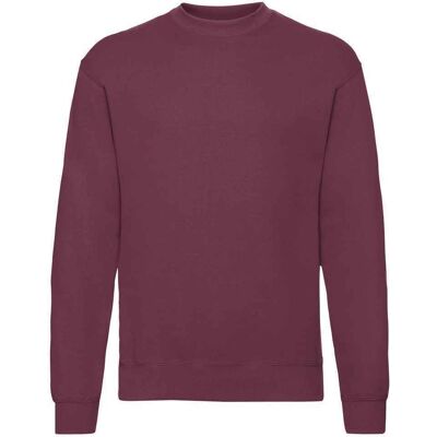 Fruit of the Loom Unisex Erwachsene Classic Drop Shoulder Sweatshirt (Burgund) Burgund 3XL Fruit of the Loom Unisex Erwachsene Classic Drop Shoulder Sweatshirt (Burgund) Burgund 3XL