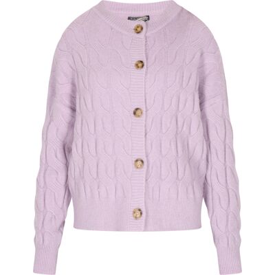 Dreimaster Cardigan Damen Lavendel melange Lila M/L Dreimaster Cardigan Damen Lavendel melange Lila M/L