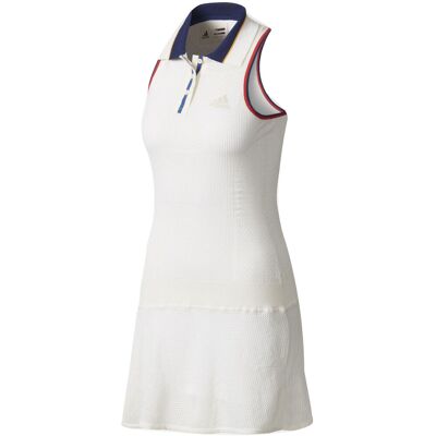 Adidas Pharrell Williams NY Damen Weißes Tennis-Kleid Weiß EU 46 / UK 18 Adidas Pharrell Williams NY Damen Weißes Tennis-Kleid Weiß EU 46 / UK 18