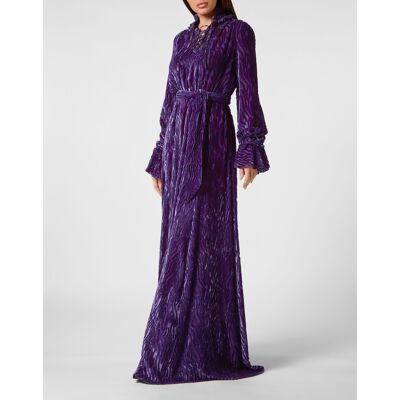 Philipp Plein Kleid Lila XS Philipp Plein Kleid Lila XS