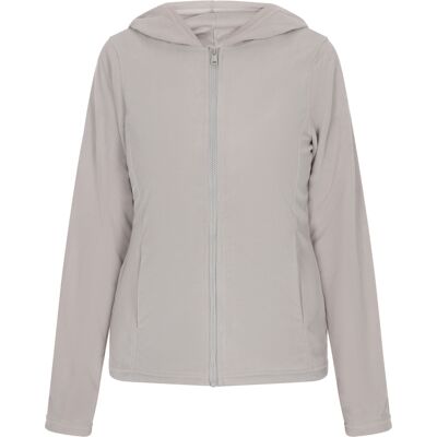 Mymo Fleecejacke Damen hellgrau Hellgrau L Mymo Fleecejacke Damen hellgrau Hellgrau L
