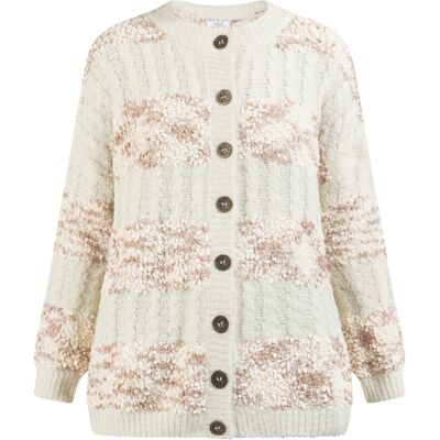 usha FESTIVAL Cardigan femme avec boutons rakata Mehrfarben M/L usha FESTIVAL Cardigan femme avec boutons rakata Mehrfarben M/L