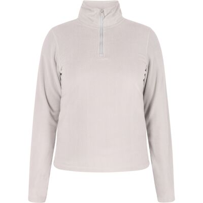Mymo Fleecepullover Damen hellgrau Grau XL Mymo Fleecepullover Damen hellgrau Grau XL