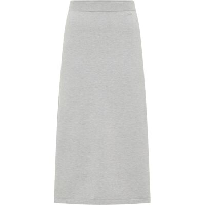 Dreimaster Rock Damen Grau Melange Grau XS/S Dreimaster Rock Damen Grau Melange Grau XS/S