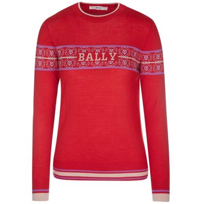 Bally-Pullover Rot EU 36 / IT 40 Bally-Pullover Rot EU 36 / IT 40