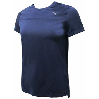 Puma Marineblaues Damen-T-Shirt Marine EU 36 / UK 8 Puma Marineblaues Damen-T-Shirt Marine EU 36 / UK 8