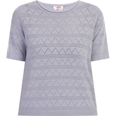 Mymo Strickpullover Damen Flieger Lila M Mymo Strickpullover Damen Flieger Lila M