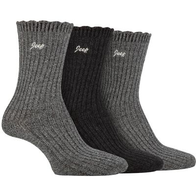Frauen Bamboo Boot Socken Jeep Cute Ribbed Scalloped Ankle Socken für Damen, Anti Blister Knit gepolsterte Socken - Schwarz / Charcoal Schwarz EU 37 - 42 Frauen Bamboo Boot Socken Jeep Cute Ribbed Scalloped Ankle Socken für Damen, Anti Blister Knit gepolsterte Socken - Schwarz / Charcoal Schwarz EU 37 - 42