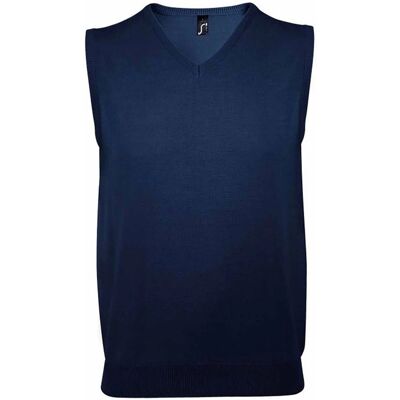 SOLS - "Gentlemen" Pullover-Weste für Herren/Damen Unisex Ärmellos (Marineblau) Marine 2XS SOLS - "Gentlemen" Pullover-Weste für Herren/Damen Unisex Ärmellos (Marineblau) Marine 2XS