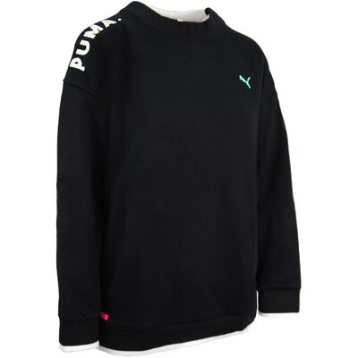 Puma Chase Damen Schwarzer Pullover Schwarz EU 36 / UK 8 Puma Chase Damen Schwarzer Pullover Schwarz EU 36 / UK 8