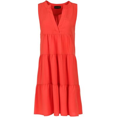 Conquista Ärmelloses Orange A Line Kleid Orange M Conquista Ärmelloses Orange A Line Kleid Orange M