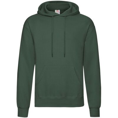 Fruit Of The Loom Unisex Erwachsene Klassisches Sweatshirt mit Kapuze (flaschengrün) Grün M Fruit Of The Loom Unisex Erwachsene Klassisches Sweatshirt mit Kapuze (flaschengrün) Grün M