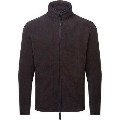 Premier Unisex Erwachsene Artisan Fleece Jacke (Schwarz) Schwarz S Premier Unisex Erwachsene Artisan Fleece Jacke (Schwarz) Schwarz S