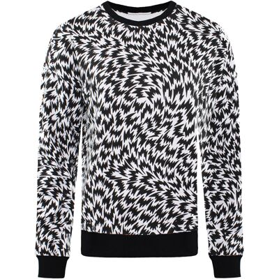 Vans von der Wand Langarm Crew Nacken Schwarz/Weiß Damen Pullover V241HCH Schwarz/Weiß XS Vans von der Wand Langarm Crew Nacken Schwarz/Weiß Damen Pullover V241HCH Schwarz/Weiß XS