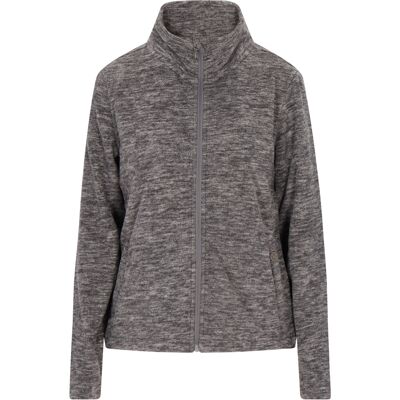 Dreimaster Fleecejacke Damen Grau Melange Grau S Dreimaster Fleecejacke Damen Grau Melange Grau S