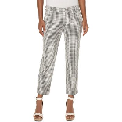 Liverpool Jeans Kelsey-Hose aus Salbei/weißem Gingham-Split Salbeigrün 29 (Größe) Liverpool Jeans Kelsey-Hose aus Salbei/weißem Gingham-Split Salbeigrün 29 (Größe)