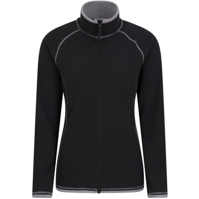 Mountain Warehouse - "Montana" Fleecejacke für Damen (Schwarz) Schwarz EU 38 / UK 10 Mountain Warehouse - "Montana" Fleecejacke für Damen (Schwarz) Schwarz EU 38 / UK 10