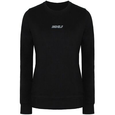 2xu pendeln schwarzer Frauenpullover Schwarz M 2xu pendeln schwarzer Frauenpullover Schwarz M