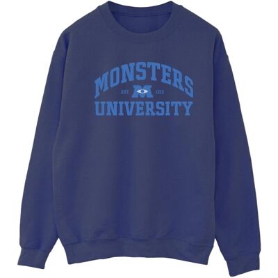 Disney Monsters University Logo-Sweatshirt für Damen/Damen (Marineblau) Marine S Disney Monsters University Logo-Sweatshirt für Damen/Damen (Marineblau) Marine S