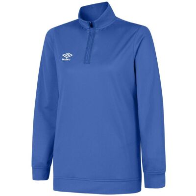 Umbro Womens/Ladies Club Essential Half Zip Sweatshirt (Königsblau) Blau M Umbro Womens/Ladies Club Essential Half Zip Sweatshirt (Königsblau) Blau M