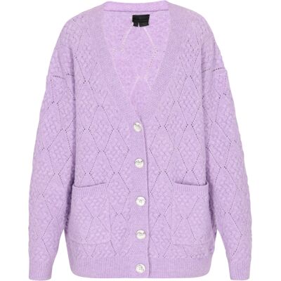Dreimaster Cardigan Damen Lavendel Rosa M/L Dreimaster Cardigan Damen Lavendel Rosa M/L