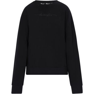 Dreimaster Sweatshirt Damen Schwarz Schwarz XS Dreimaster Sweatshirt Damen Schwarz Schwarz XS