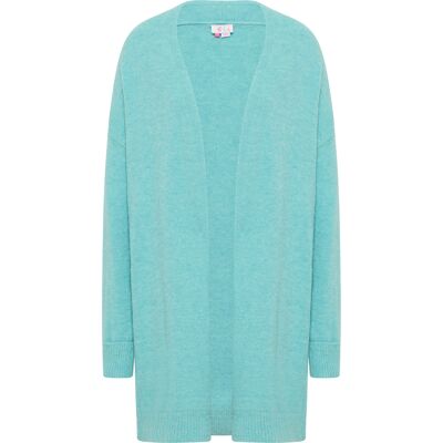 IZIA Cardigan long en tricot gaya Türkis M/L IZIA Cardigan long en tricot gaya Türkis M/L