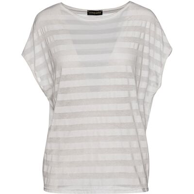 Conquista Ecru Semi Sheer Top Ekru EU 44 / UK 16 Conquista Ecru Semi Sheer Top Ekru EU 44 / UK 16